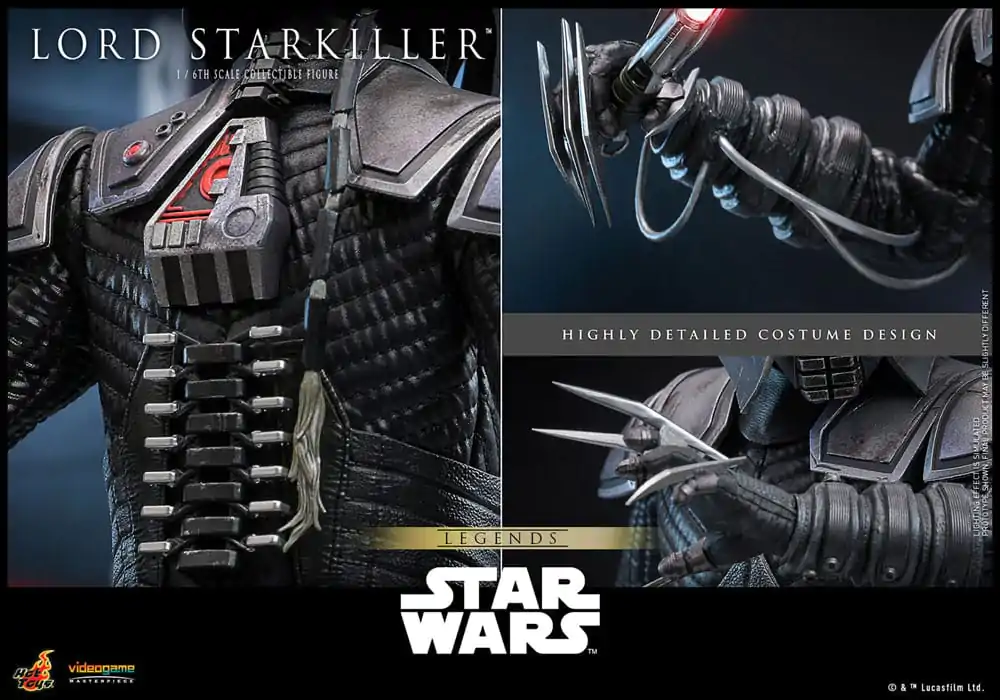 Star Wars Legends Joc Video Figurina de Acțiune Masterpiece 1/6 Lord Starkiller 31 cm poza produsului