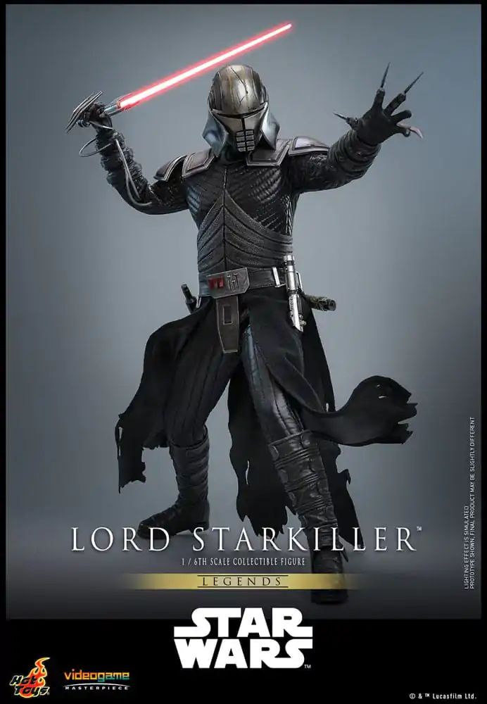 Star Wars Legends Joc Video Figurina de Acțiune Masterpiece 1/6 Lord Starkiller 31 cm poza produsului