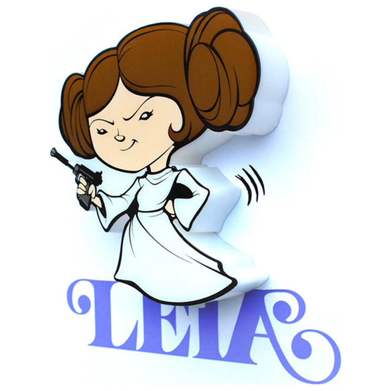 Star Wars Leia lampa mini 3D Light FX poza produsului