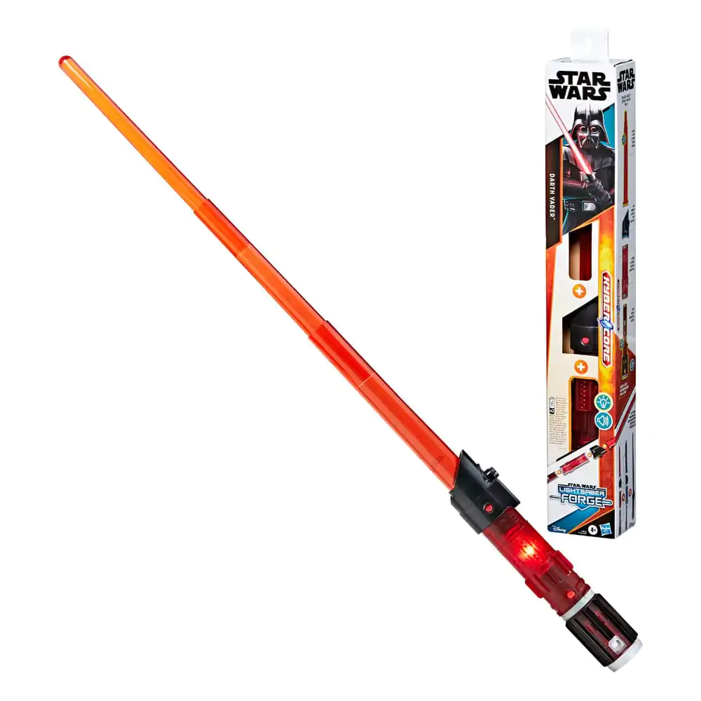 Star Wars Lightsaber Forge Kyber Core Jucărie de rol Replica Sabie laser electronică Darth Vader poza produsului