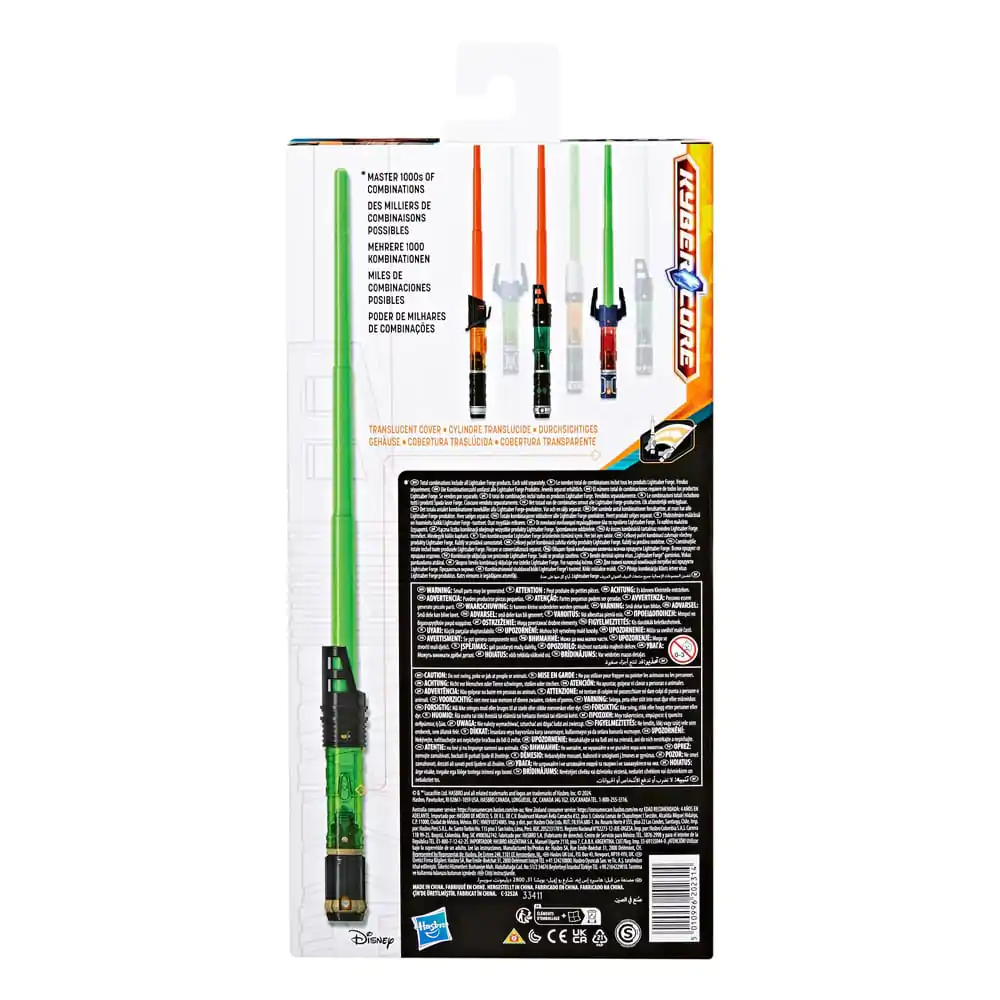 Star Wars Lightsaber Forge Kyber Core Roleplay Replica Lightsaber Luke Skywalker poza produsului