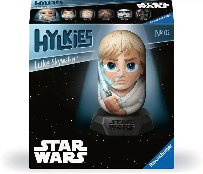 Puzzle 3D Star Wars Luke Skywalker Hylkies (54 de piese) poza produsului