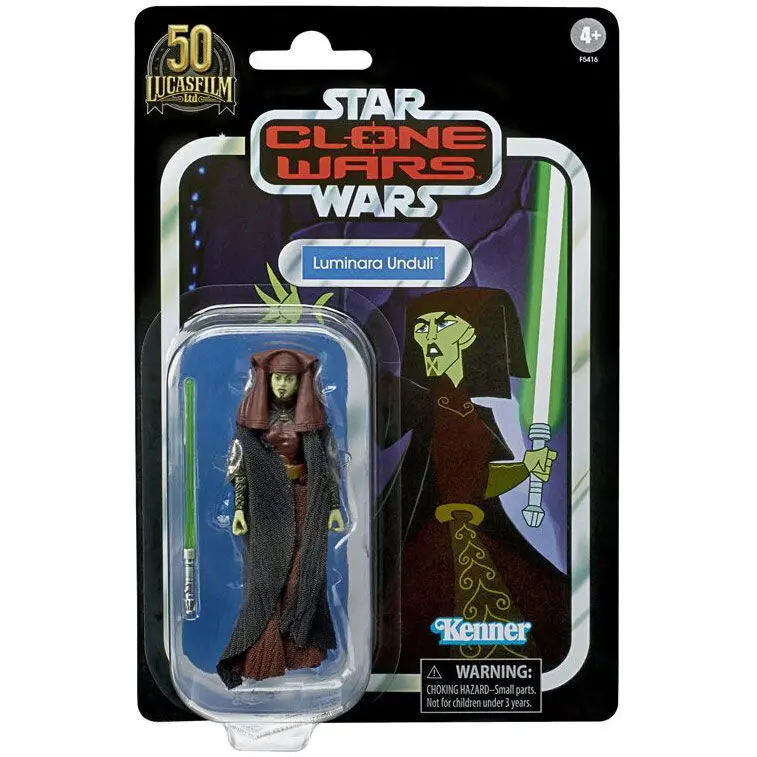 Star Wars The Clone Wars Vintage Collection Figurina de acțiune 2022 Luminara Unduli 10 cm poza produsului