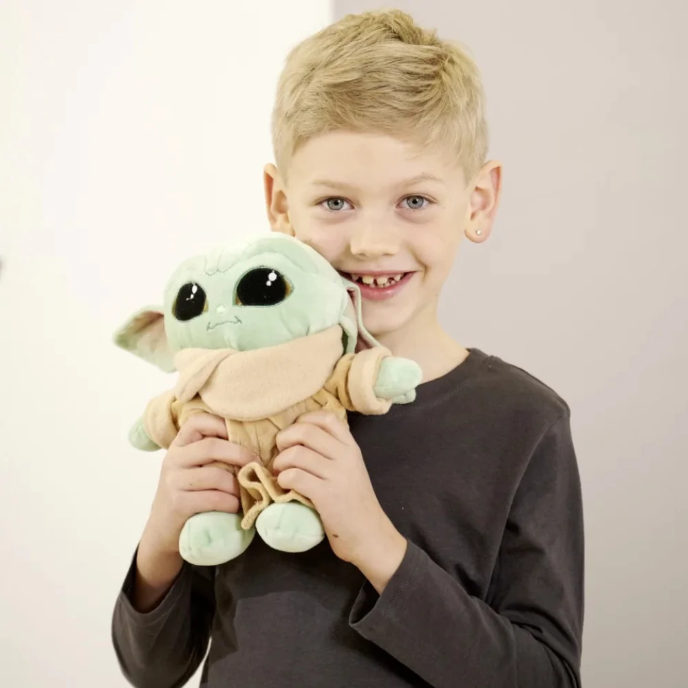 Star Wars Mandalorian Baby Yoda Child jucărie de pluș moale 25cm poza produsului