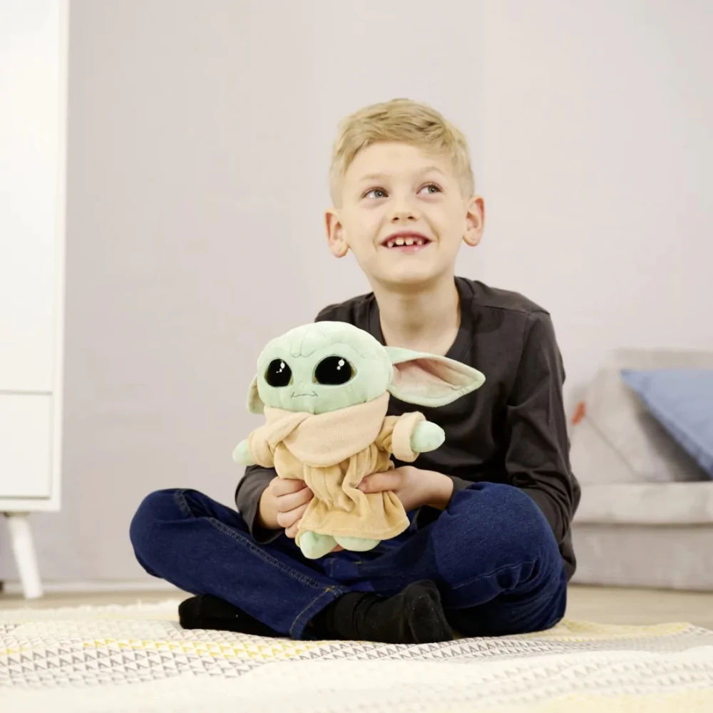 Star Wars Mandalorian Baby Yoda Child jucărie de pluș moale 25cm poza produsului