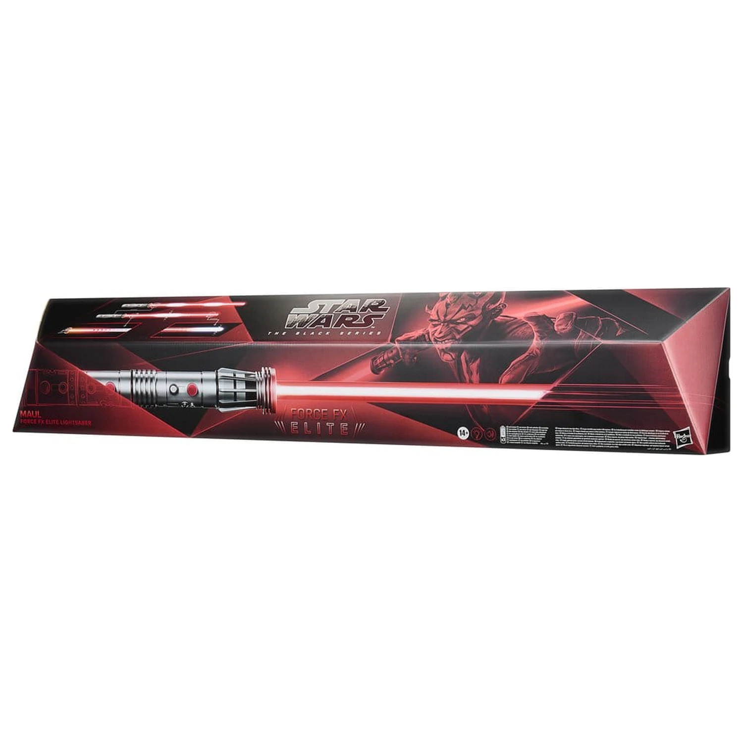 Star Wars: Maul - Shadow Lord Black Series Replica Force FX Elite Lightsaber Maul poza produsului