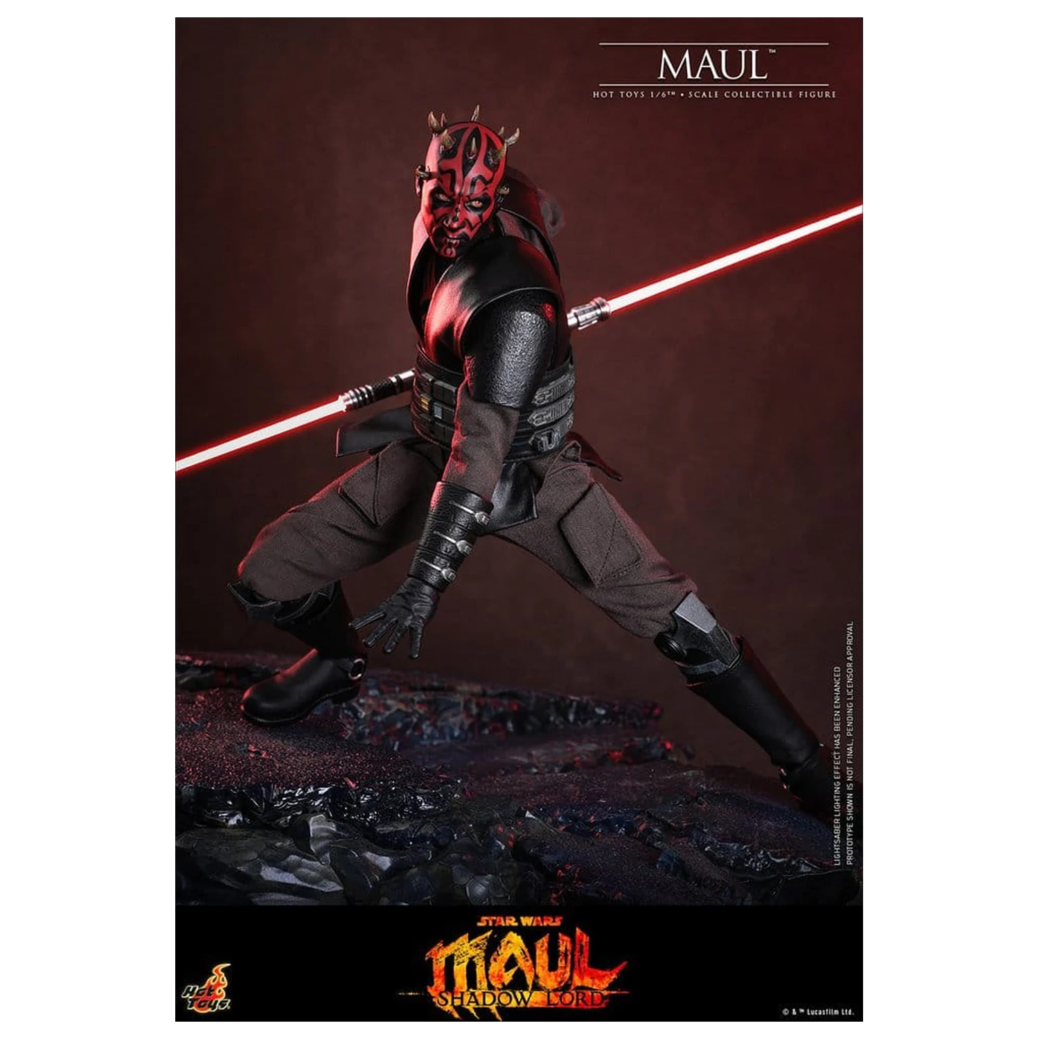 Star Wars: Maul - Shadow Lord Television Masterpiece Figurina de actiune 1/6 Maul 29 cm poza produsului