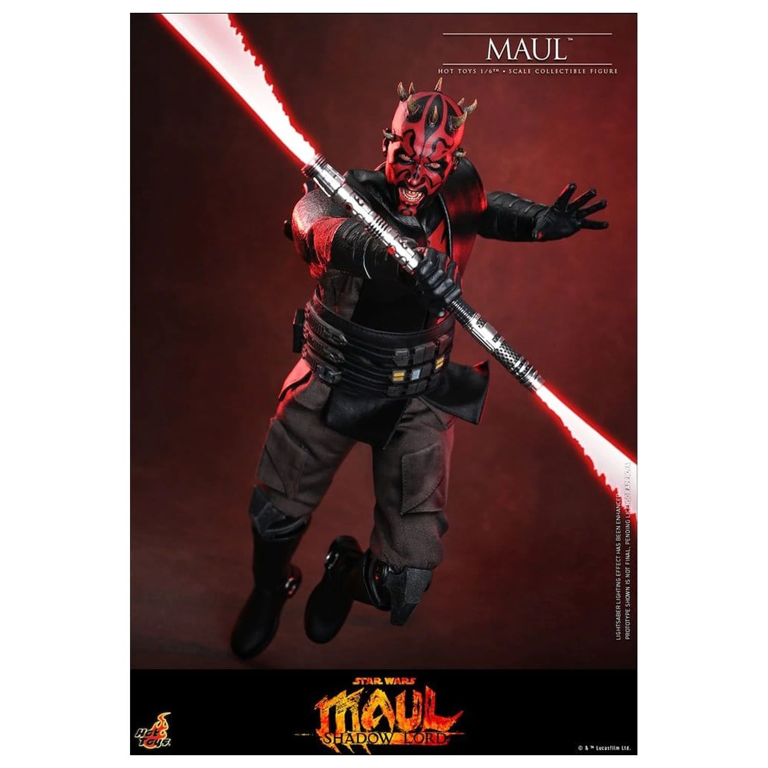 Star Wars: Maul - Shadow Lord Television Masterpiece Figurina de actiune 1/6 Maul 29 cm poza produsului