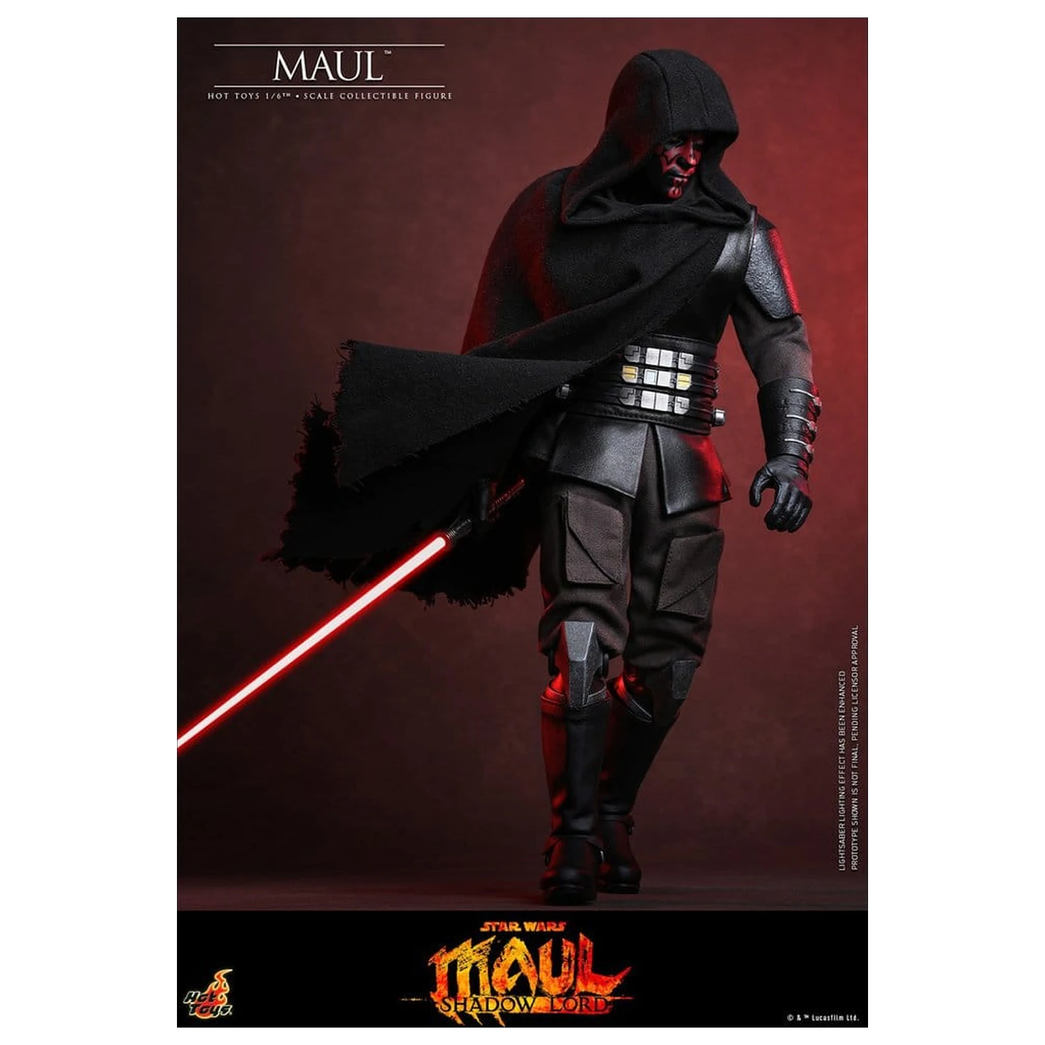 Star Wars: Maul - Shadow Lord Television Masterpiece Figurina de actiune 1/6 Maul 29 cm poza produsului