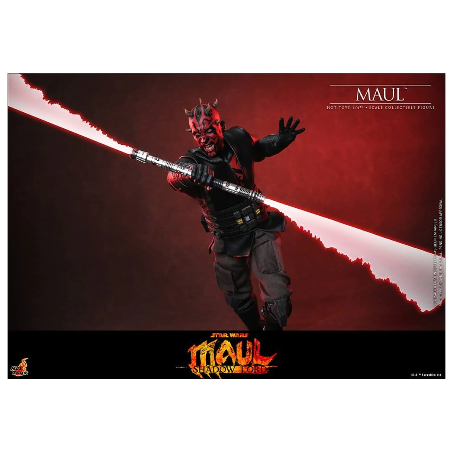 Star Wars: Maul - Shadow Lord Television Masterpiece Figurina de actiune 1/6 Maul 29 cm poza produsului