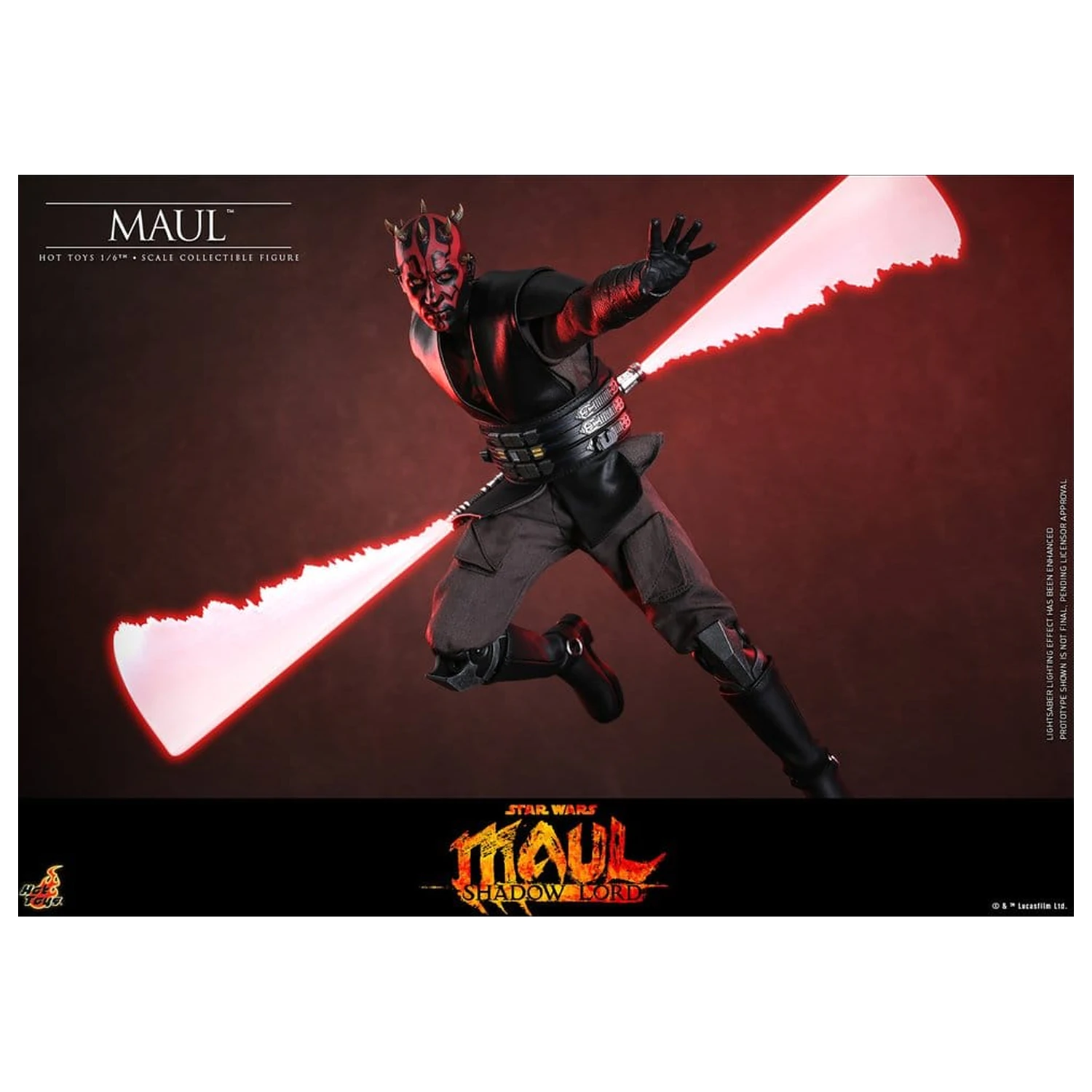 Star Wars: Maul - Shadow Lord Television Masterpiece Figurina de actiune 1/6 Maul 29 cm poza produsului