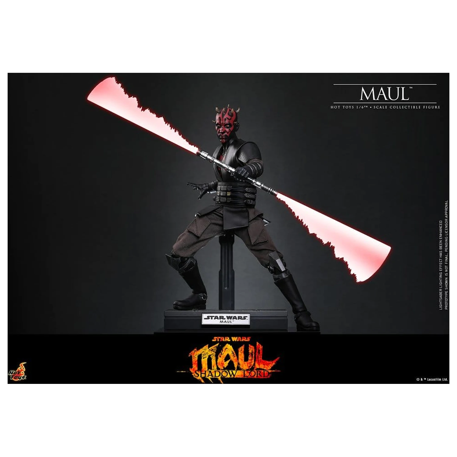 Star Wars: Maul - Shadow Lord Television Masterpiece Figurina de actiune 1/6 Maul 29 cm poza produsului