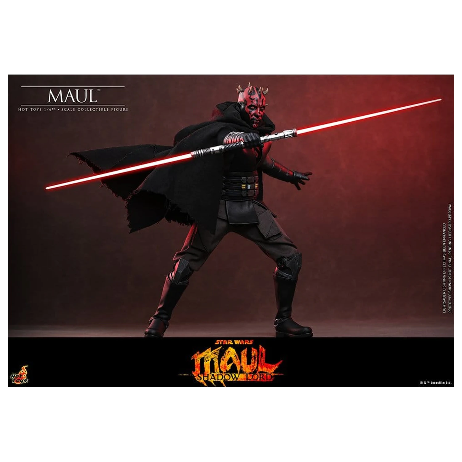Star Wars: Maul - Shadow Lord Television Masterpiece Figurina de actiune 1/6 Maul 29 cm poza produsului