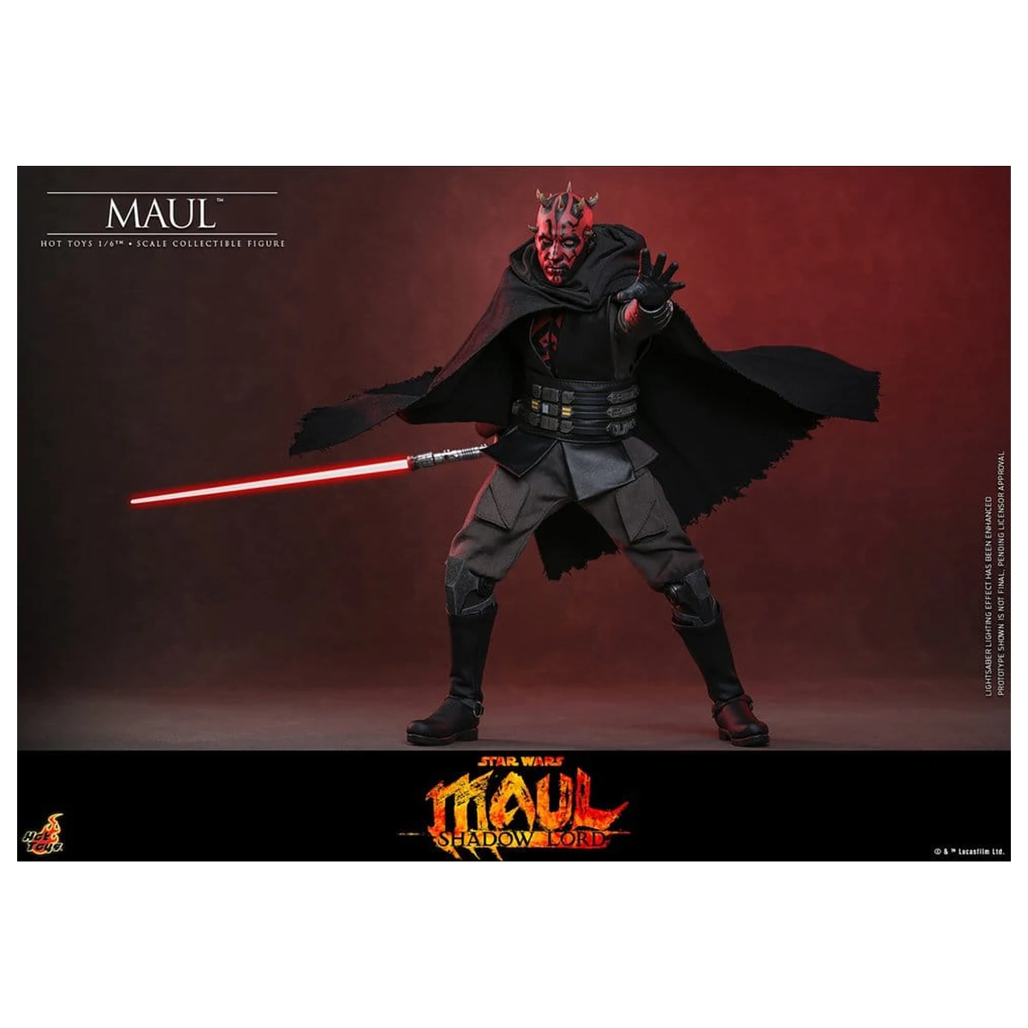 Star Wars: Maul - Shadow Lord Television Masterpiece Figurina de actiune 1/6 Maul 29 cm poza produsului