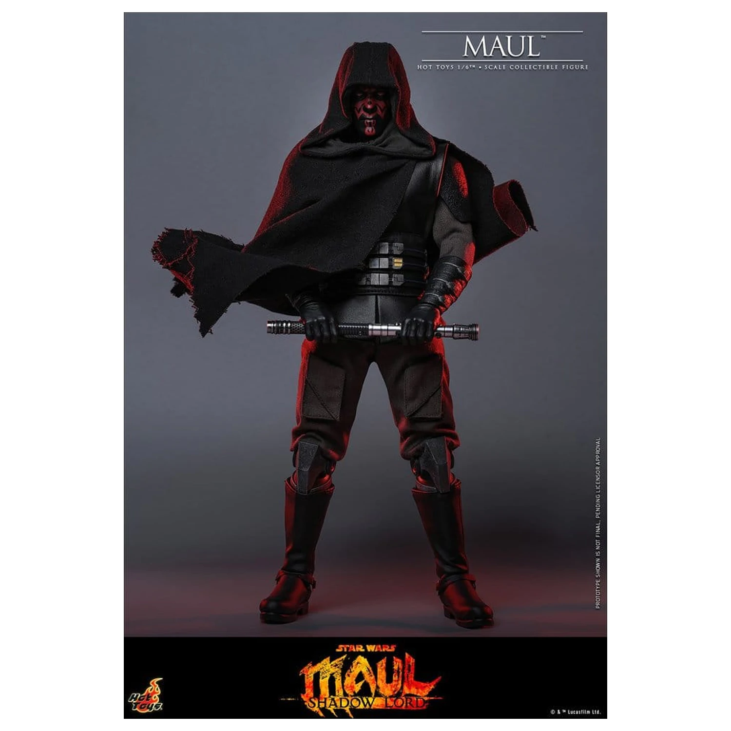 Star Wars: Maul - Shadow Lord Television Masterpiece Figurina de actiune 1/6 Maul 29 cm poza produsului