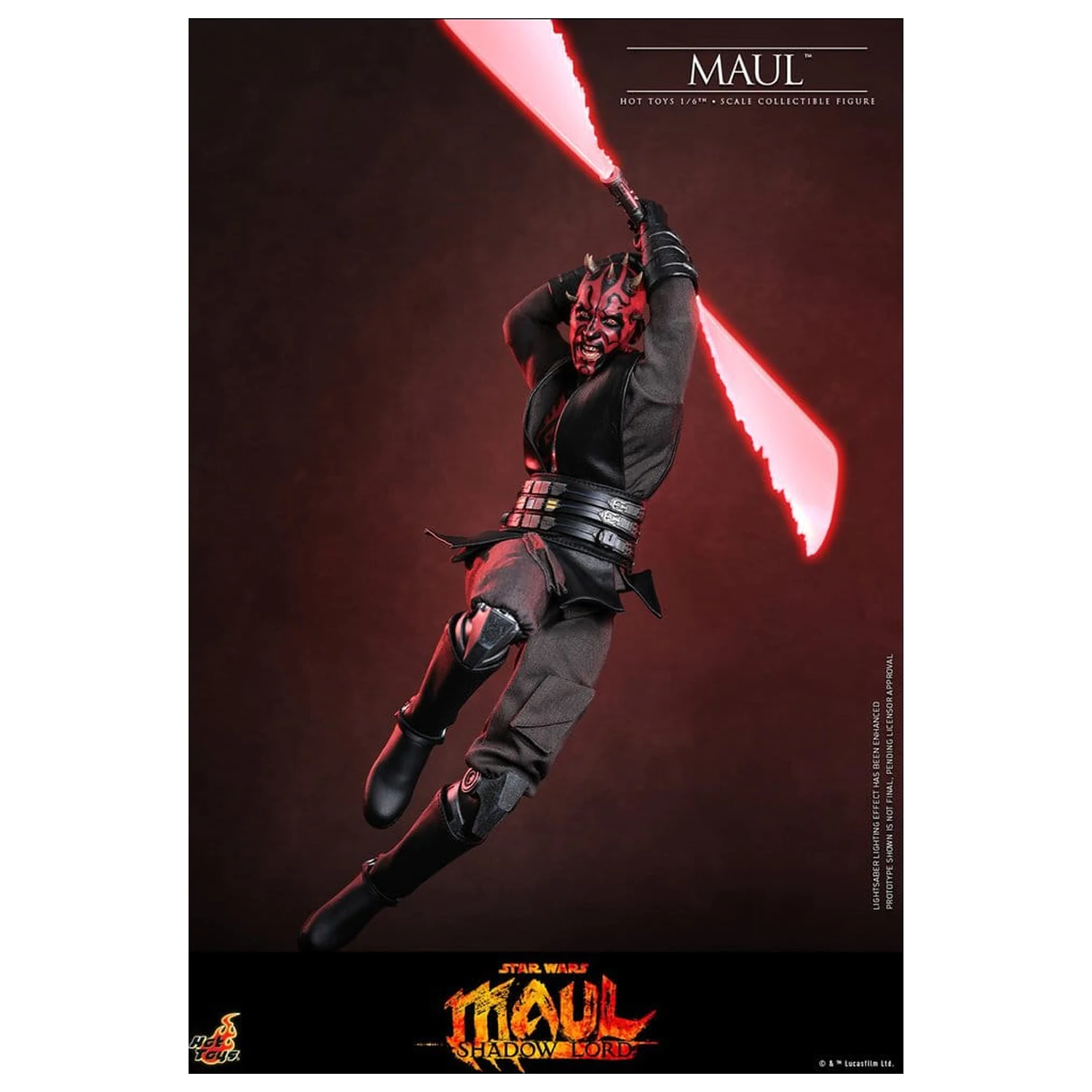 Star Wars: Maul - Shadow Lord Television Masterpiece Figurina de actiune 1/6 Maul 29 cm poza produsului
