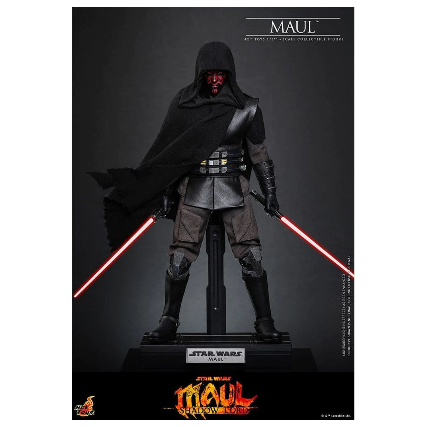 Star Wars: Maul - Shadow Lord Television Masterpiece Figurina de actiune 1/6 Maul 29 cm poza produsului