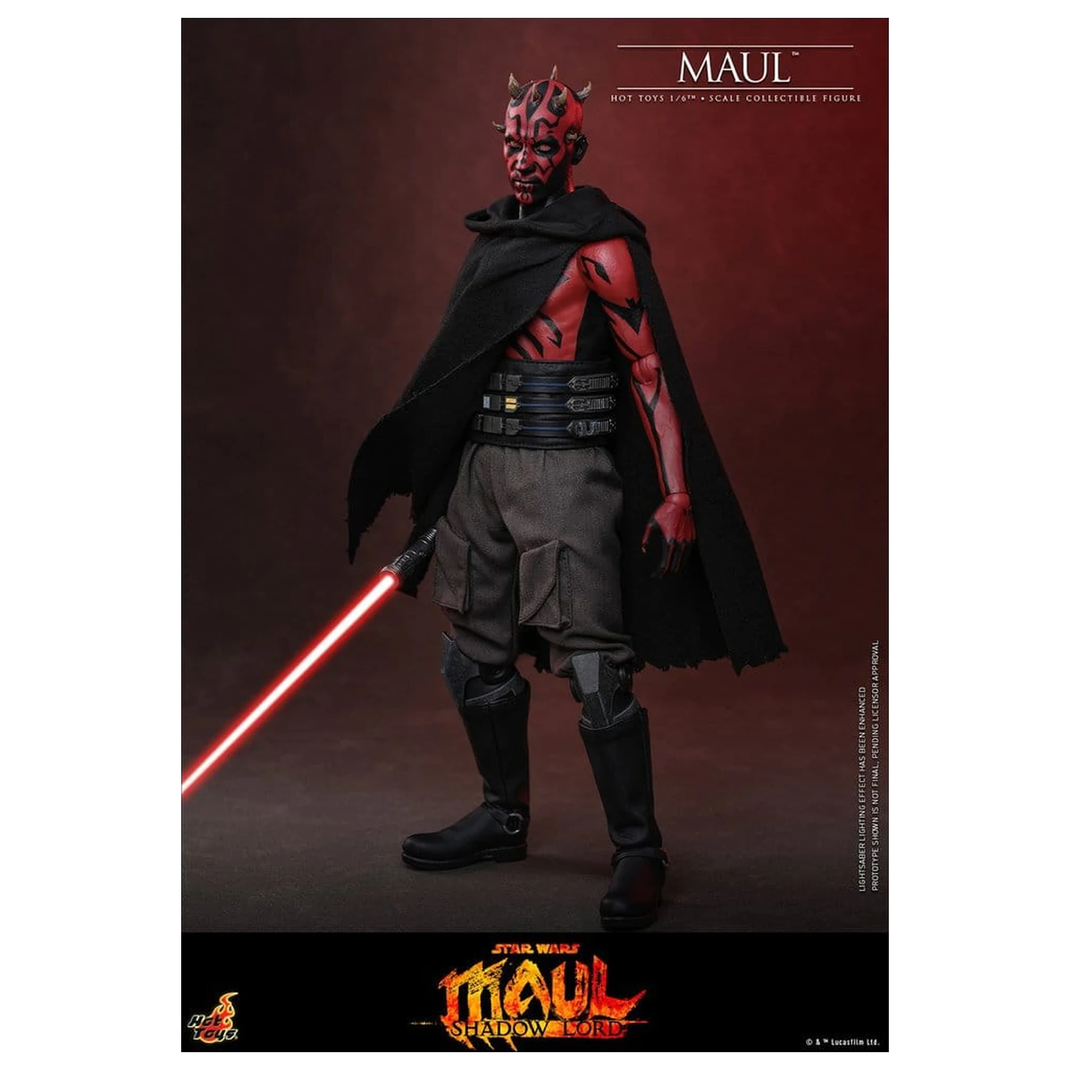 Star Wars: Maul - Shadow Lord Television Masterpiece Figurina de actiune 1/6 Maul 29 cm poza produsului
