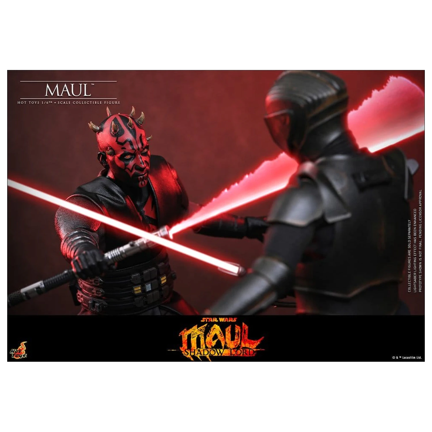 Star Wars: Maul - Shadow Lord Television Masterpiece Figurina de actiune 1/6 Maul 29 cm poza produsului
