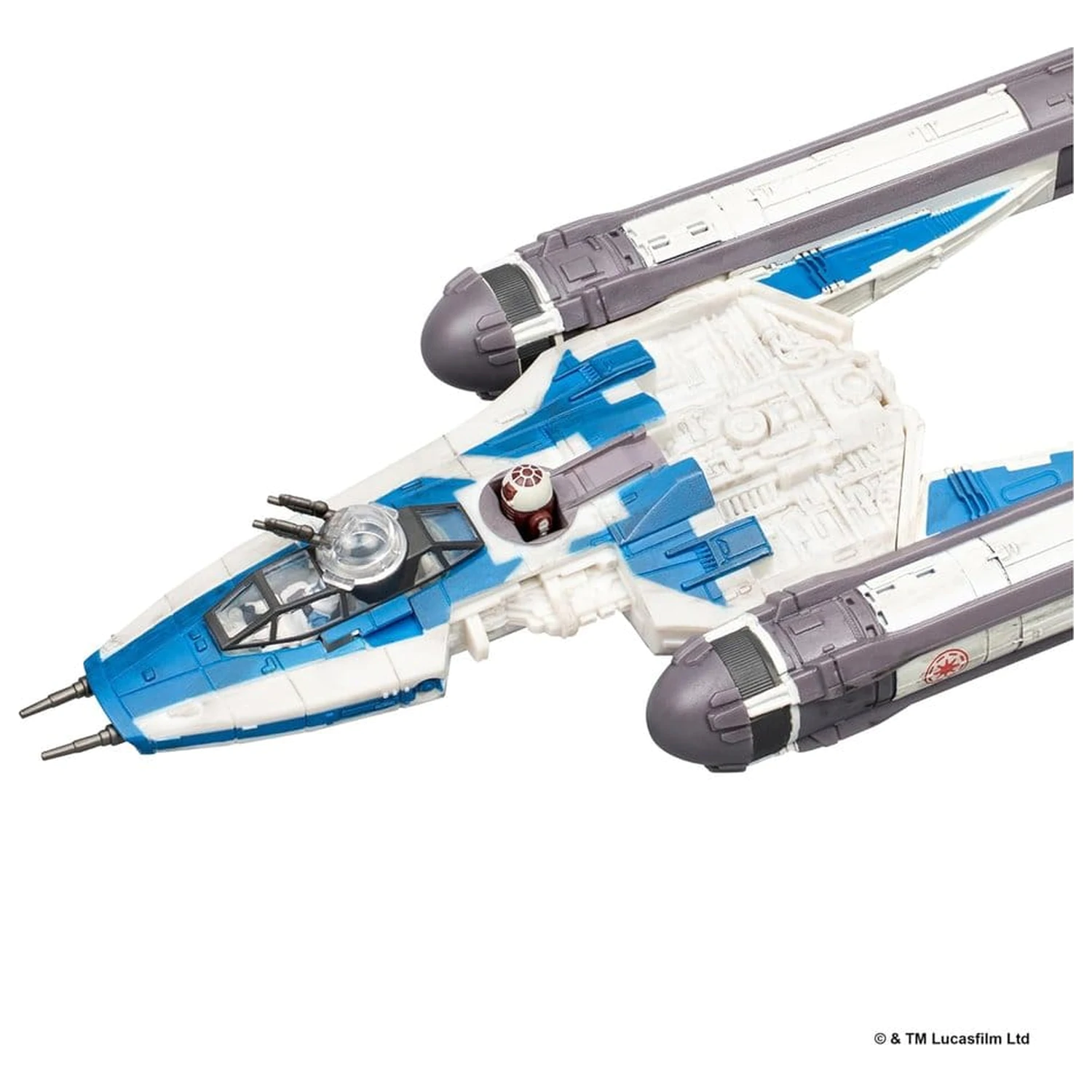 Star Wars Vehicul Mediu BTL-B Y-wing Starfighter cu Clone Captain Rex 13 cm poza produsului