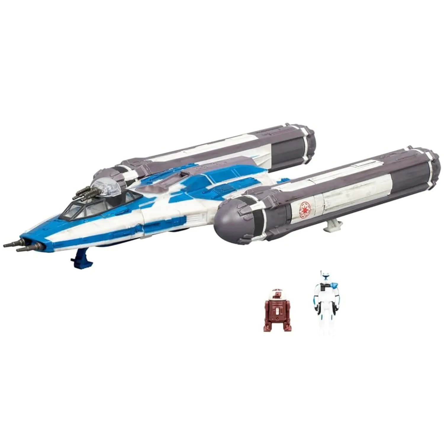 Star Wars Vehicul Mediu BTL-B Y-wing Starfighter cu Clone Captain Rex 13 cm poza produsului