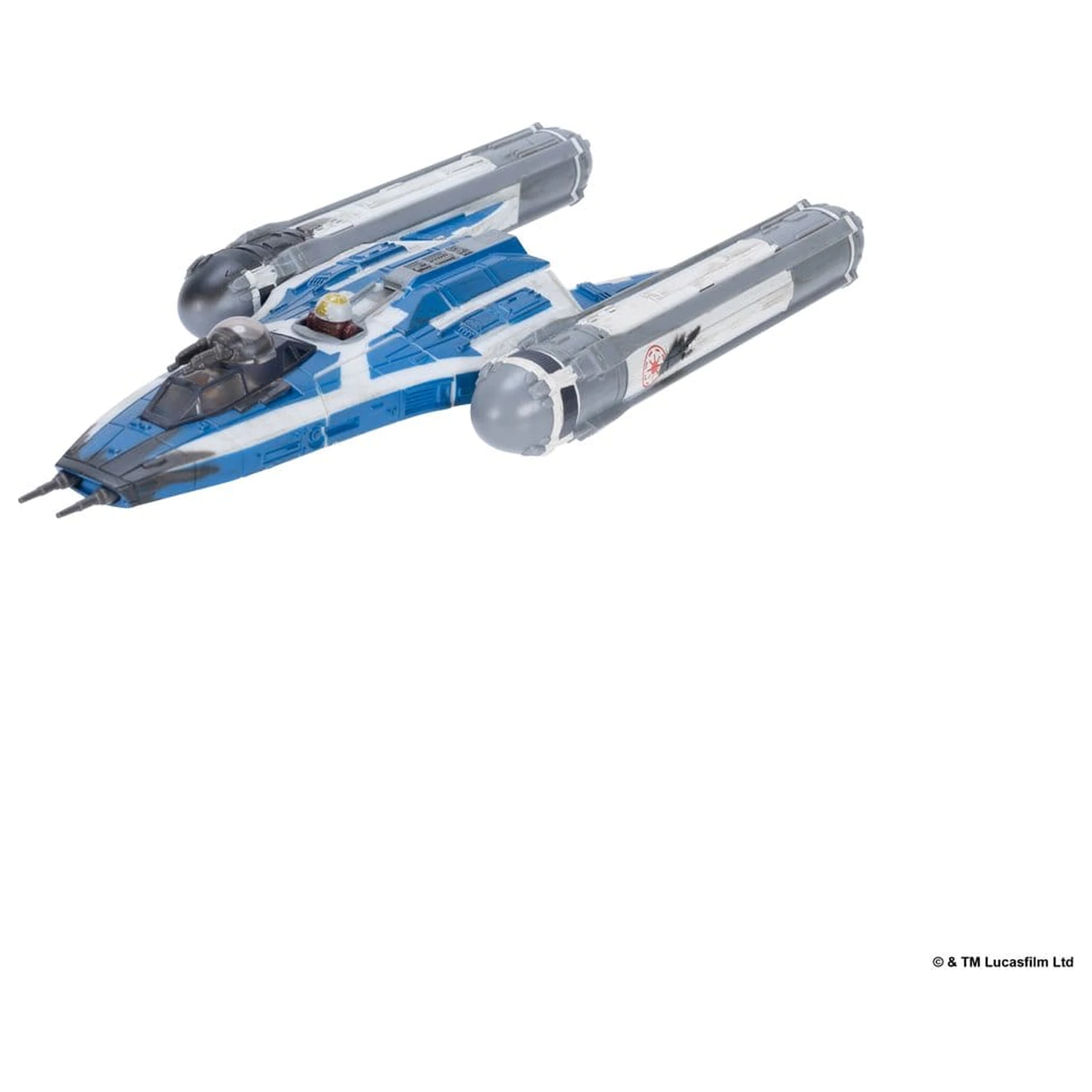 Star Wars Vehicul mediu și Figurina BTL-B Y-wing și Ahsoka și R7-A7 poza produsului