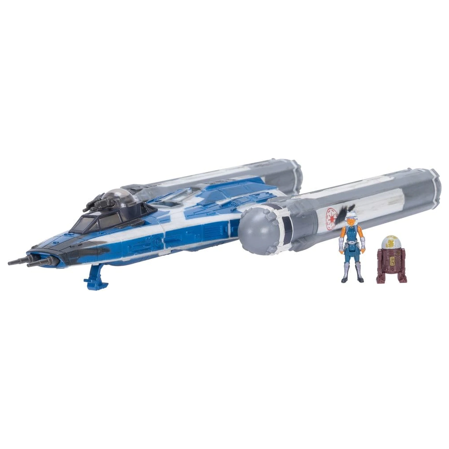 Star Wars Vehicul mediu și Figurina BTL-B Y-wing și Ahsoka și R7-A7 poza produsului