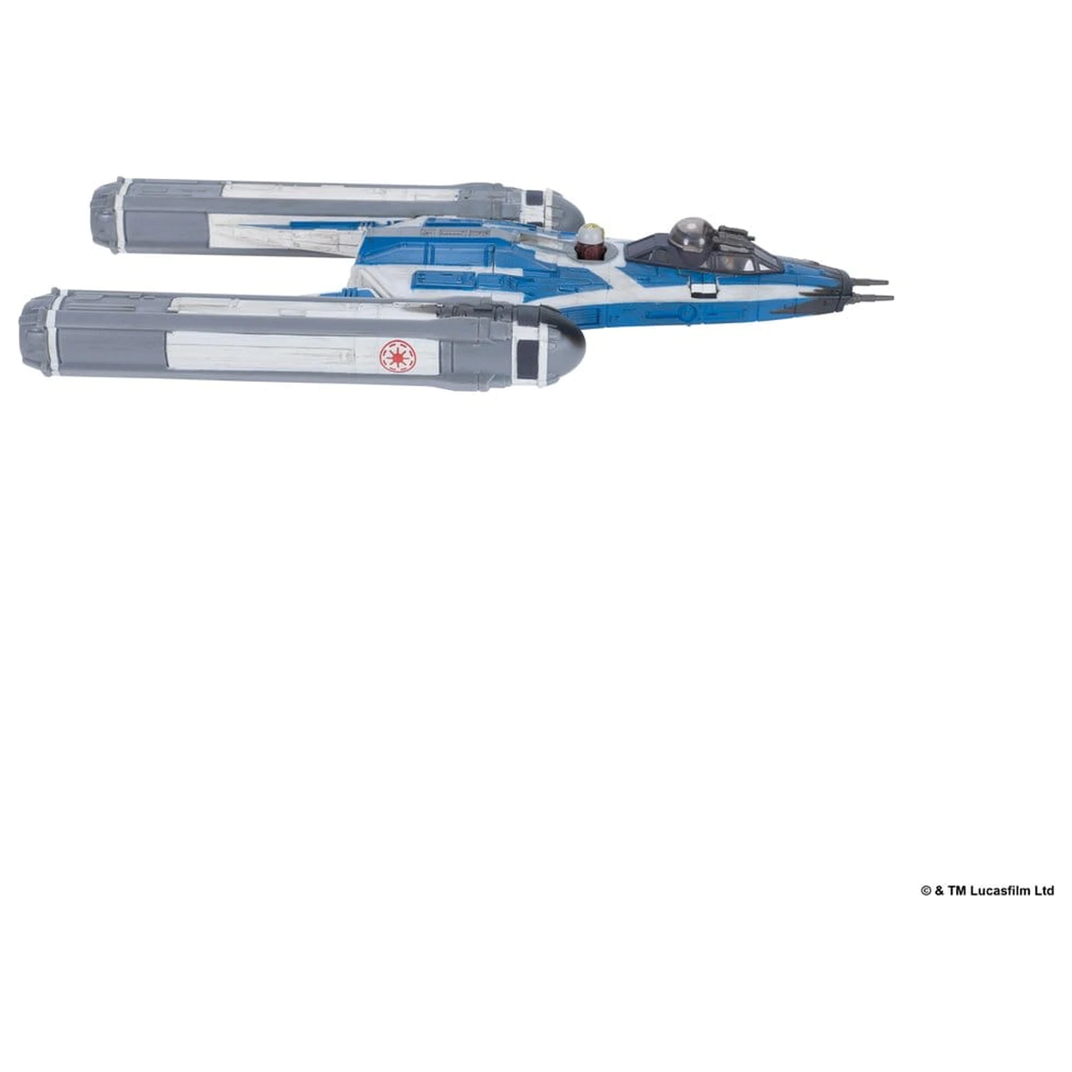 Star Wars Vehicul mediu și Figurina BTL-B Y-wing și Ahsoka și R7-A7 poza produsului