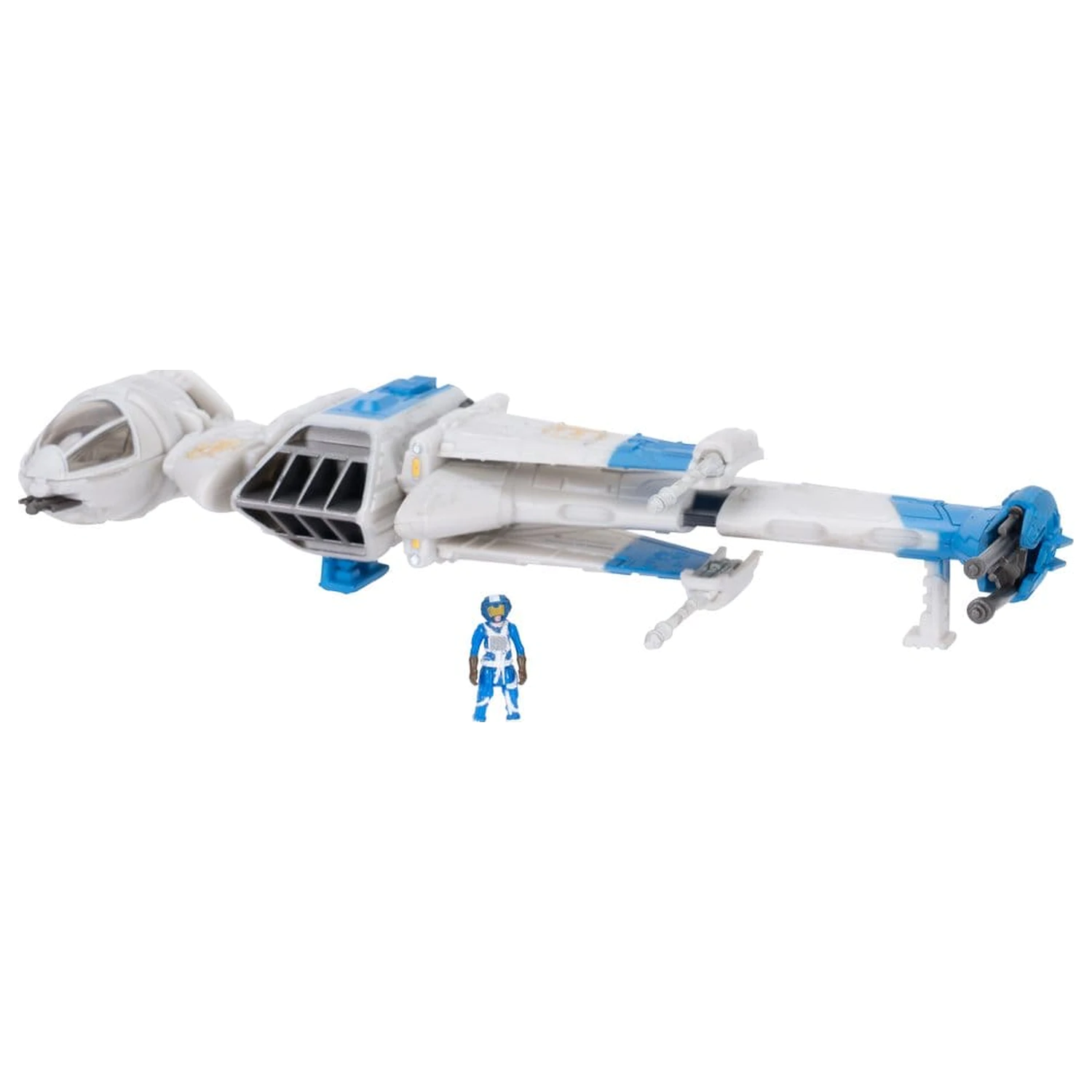 Star Wars Medium Vehicul si Figura New Republic B-wing & B-Wing Pilot poza produsului