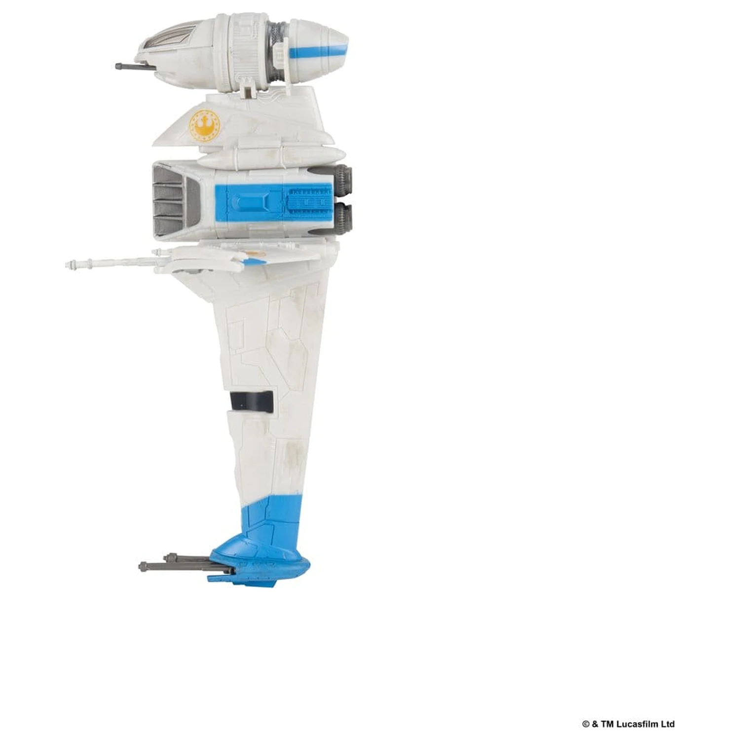 Star Wars Medium Vehicul si Figura New Republic B-wing & B-Wing Pilot poza produsului