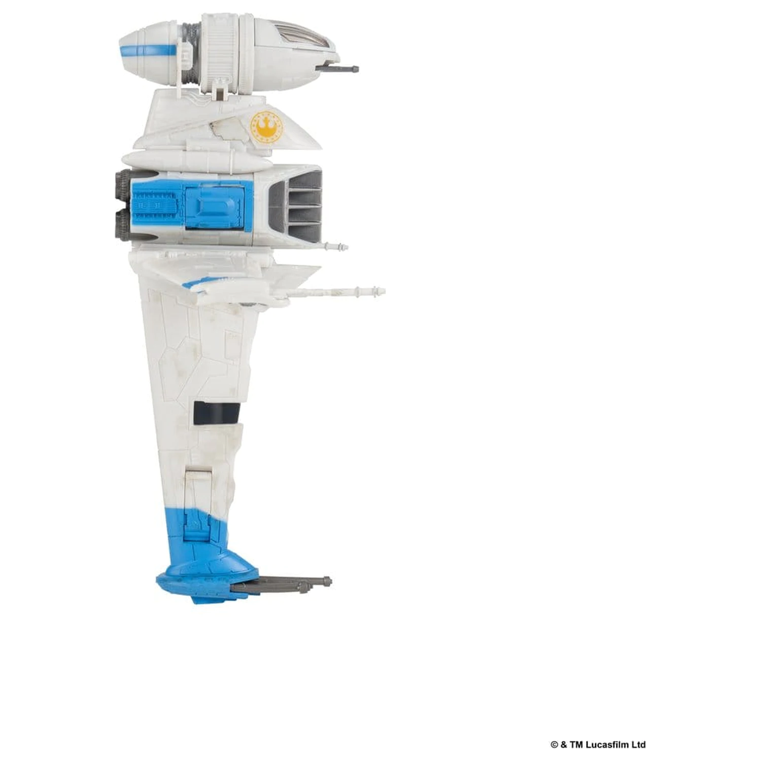 Star Wars Medium Vehicul si Figura New Republic B-wing & B-Wing Pilot poza produsului