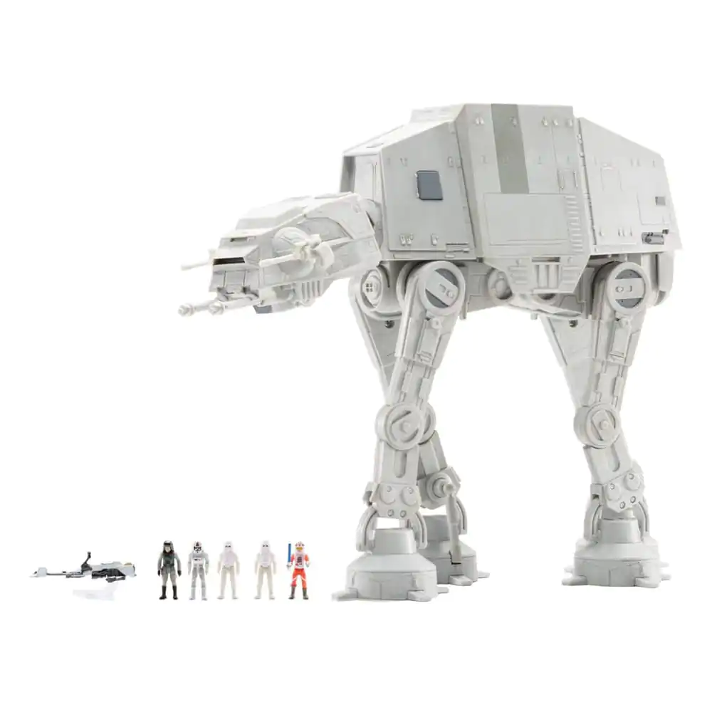 Star Wars Micro Galaxy Squadron Feature Vehicle with Figures Assault Class AT-AT 24 cm Vehicul cu figurine din clasa de asalt poza produsului