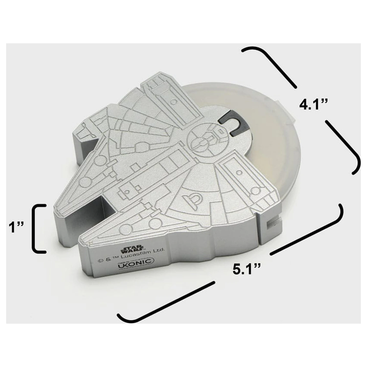 Star Wars Pizza Cutter Millennium Falcon poza produsului