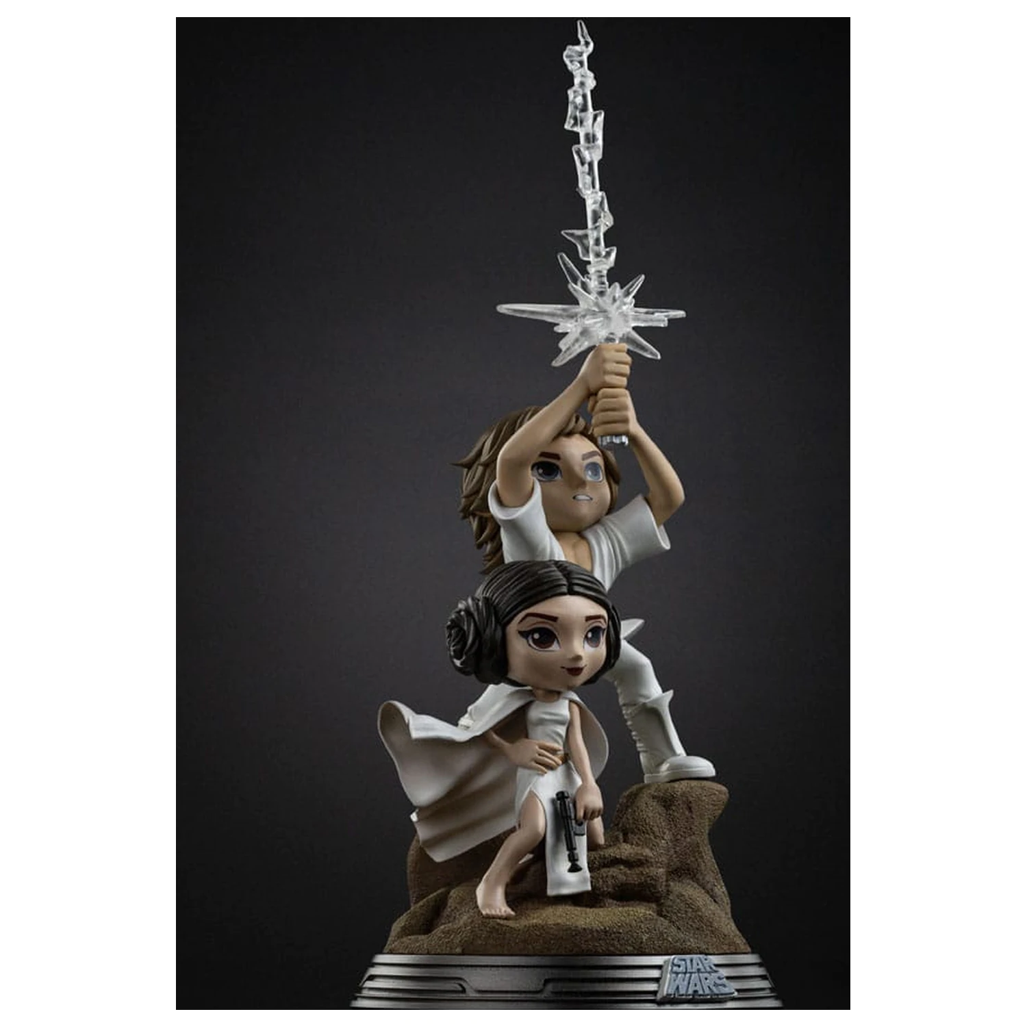 Star Wars Mini Co. figurina din PVC Luke si Leia 30 cm poza produsului