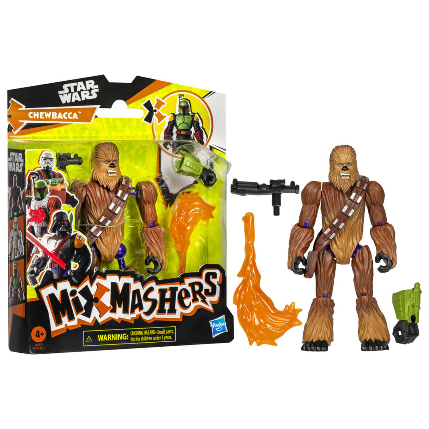 Star Wars Mix Mashers Chewbacca figurina 12cm poza produsului