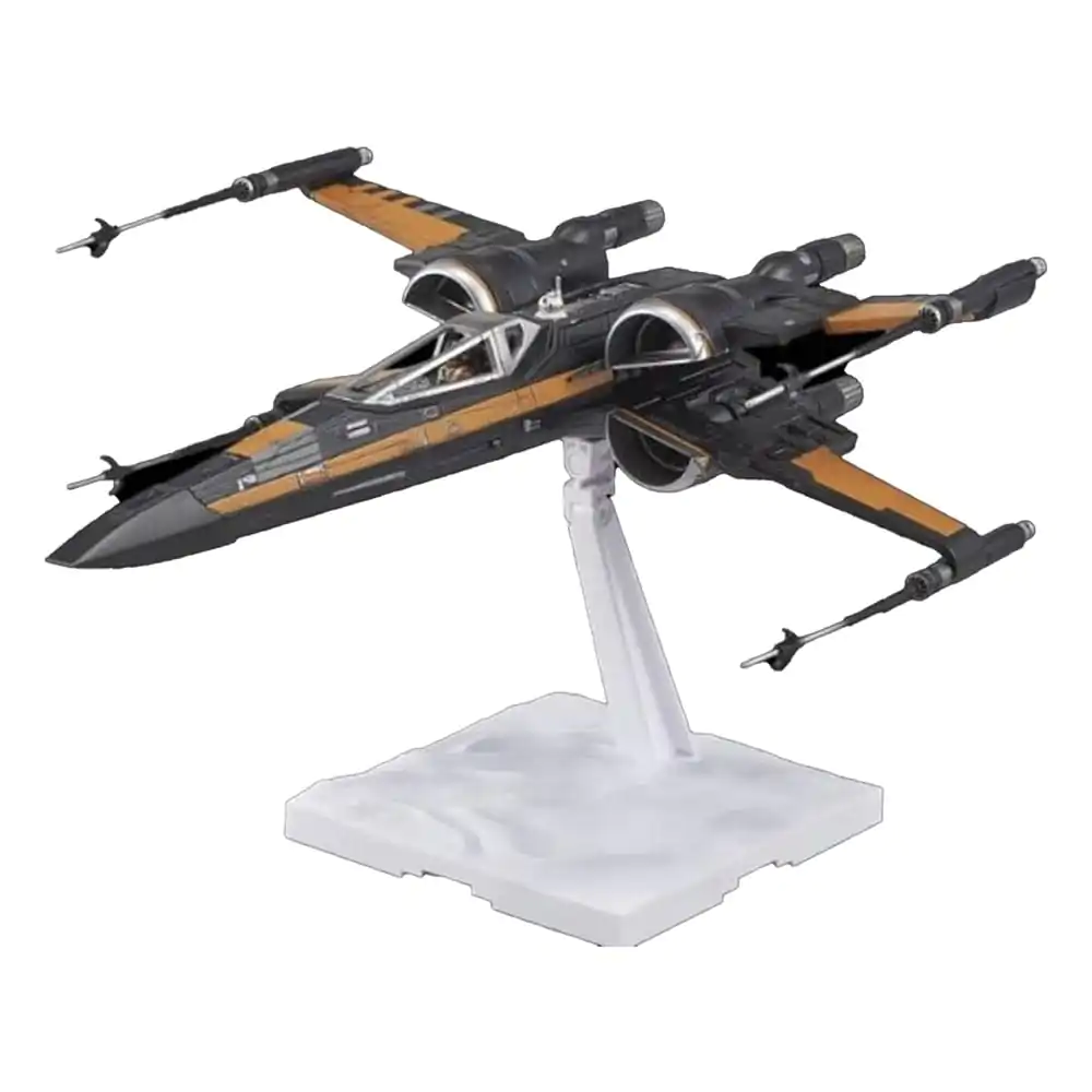Star Wars Model Kit 1/72 Avion de luptă X-Wing al lui Poe 17 cm poza produsului