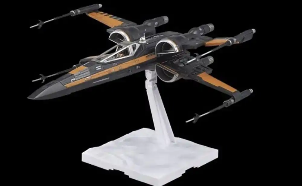 Star Wars Model Kit 1/72 Avion de luptă X-Wing al lui Poe 17 cm poza produsului