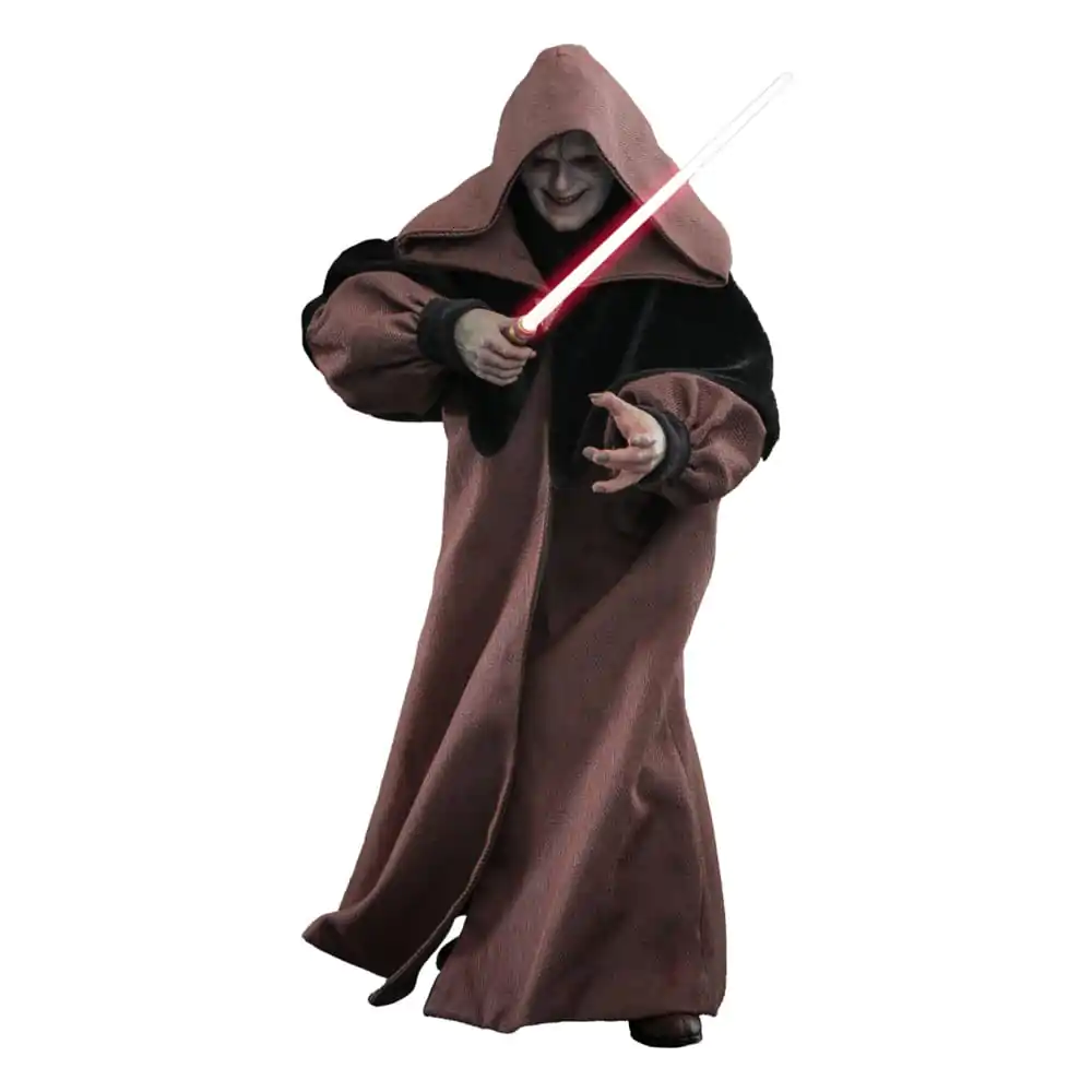 Star Wars Movie Masterpiece Figurina de actiune 1/6 Darth Sidious 29 cm poza produsului