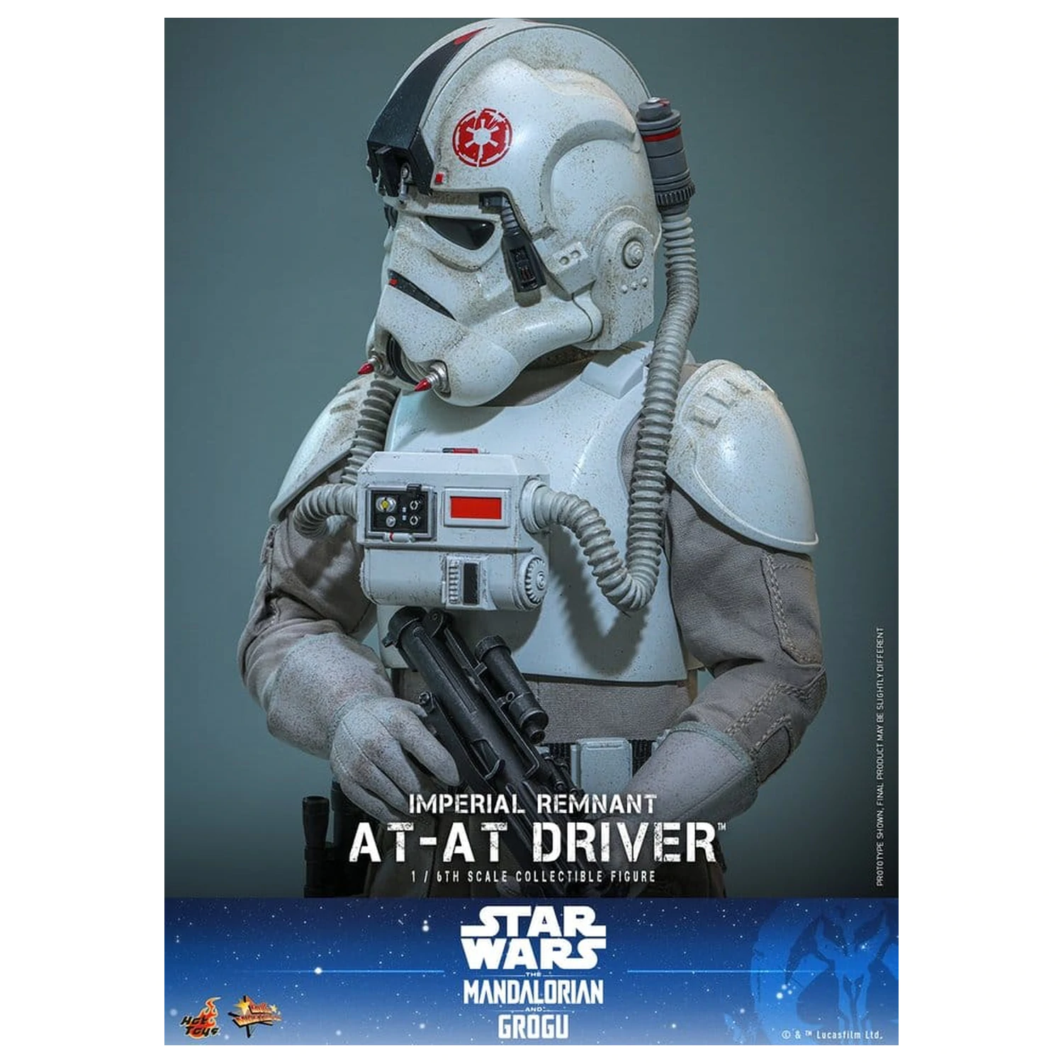 Star Wars Movie Masterpiece Figurina de actiune 1/6 Imperial Remnant AT-AT Driver 30 cm poza produsului