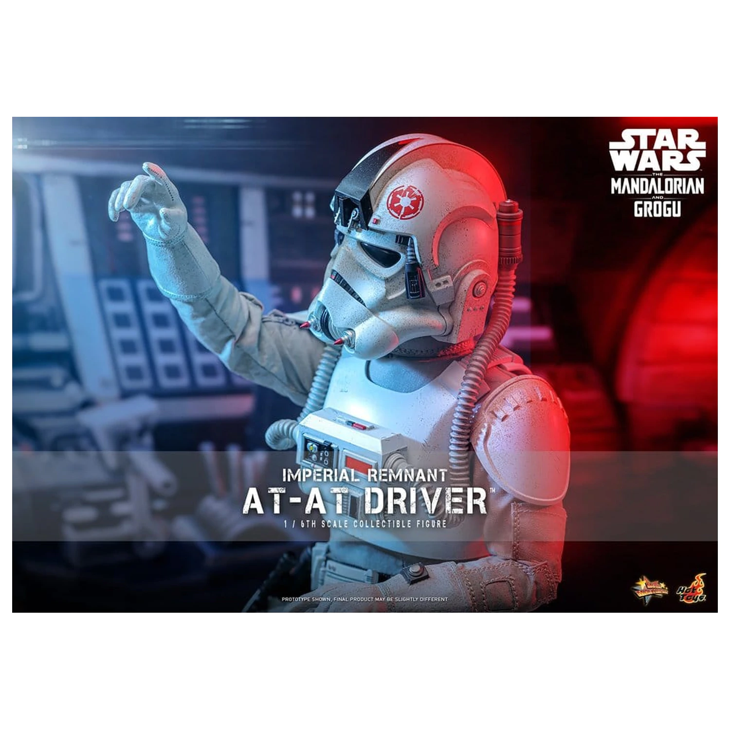 Star Wars Movie Masterpiece Figurina de actiune 1/6 Imperial Remnant AT-AT Driver 30 cm poza produsului