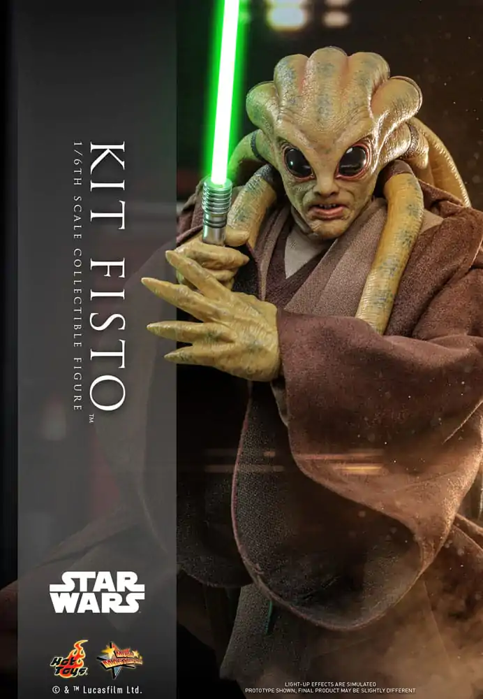 Star Wars Movie Masterpiece Figurina de Acțiune 1/6 Set Kit Fisto 32 cm poza produsului