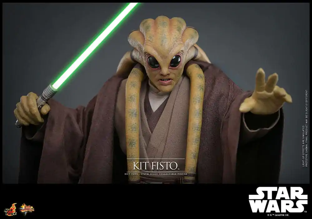 Star Wars Movie Masterpiece Figurina de Acțiune 1/6 Set Kit Fisto 32 cm poza produsului