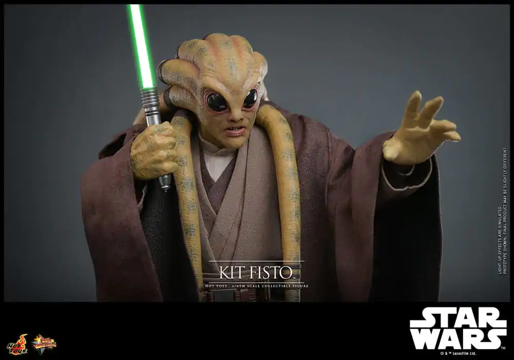 Star Wars Movie Masterpiece Figurina de Acțiune 1/6 Set Kit Fisto 32 cm poza produsului