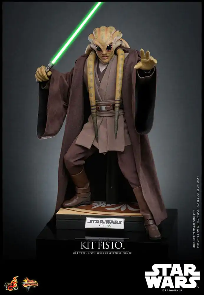 Star Wars Movie Masterpiece Figurina de Acțiune 1/6 Set Kit Fisto 32 cm poza produsului