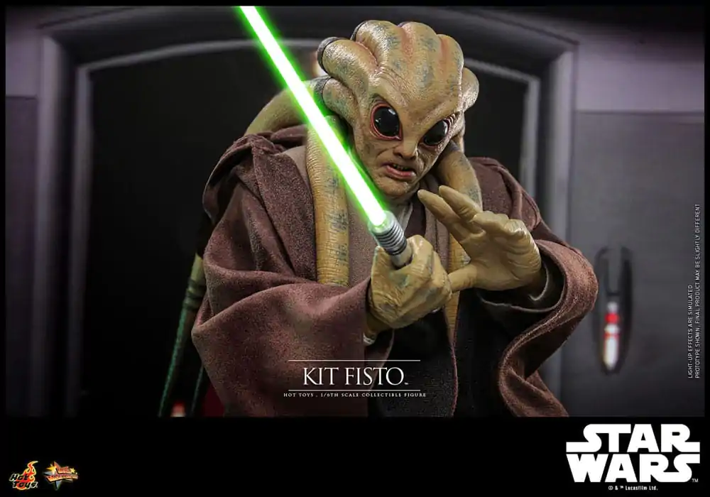 Star Wars Movie Masterpiece Figurina de Acțiune 1/6 Set Kit Fisto 32 cm poza produsului