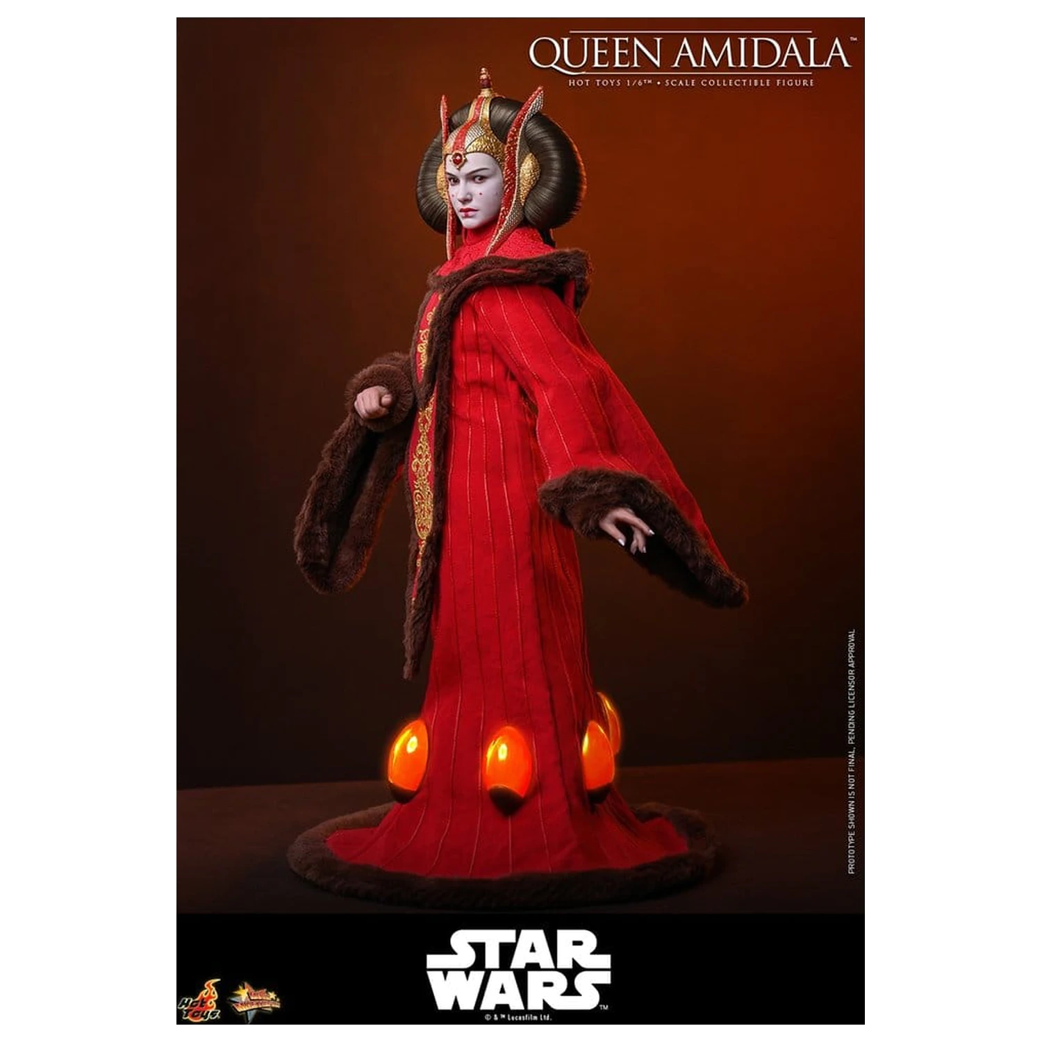 Star Wars Movie Masterpiece Action Figure 1/6 Regina Amidala 28 cm poza produsului