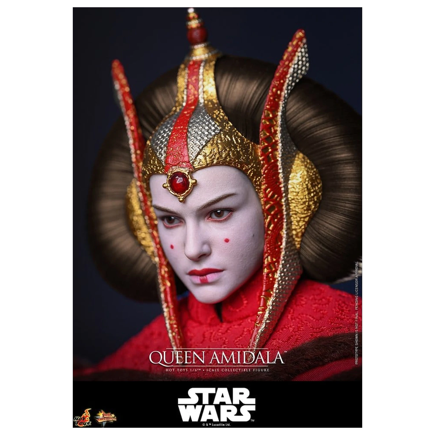 Star Wars Movie Masterpiece Action Figure 1/6 Regina Amidala 28 cm poza produsului