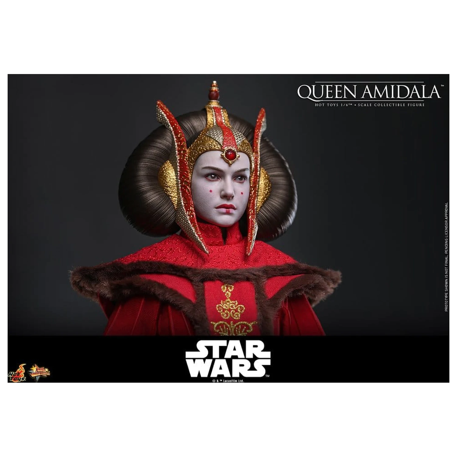 Star Wars Movie Masterpiece Action Figure 1/6 Regina Amidala 28 cm poza produsului