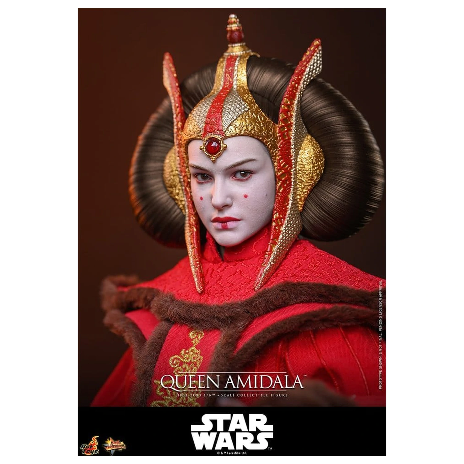 Star Wars Movie Masterpiece Action Figure 1/6 Regina Amidala 28 cm poza produsului