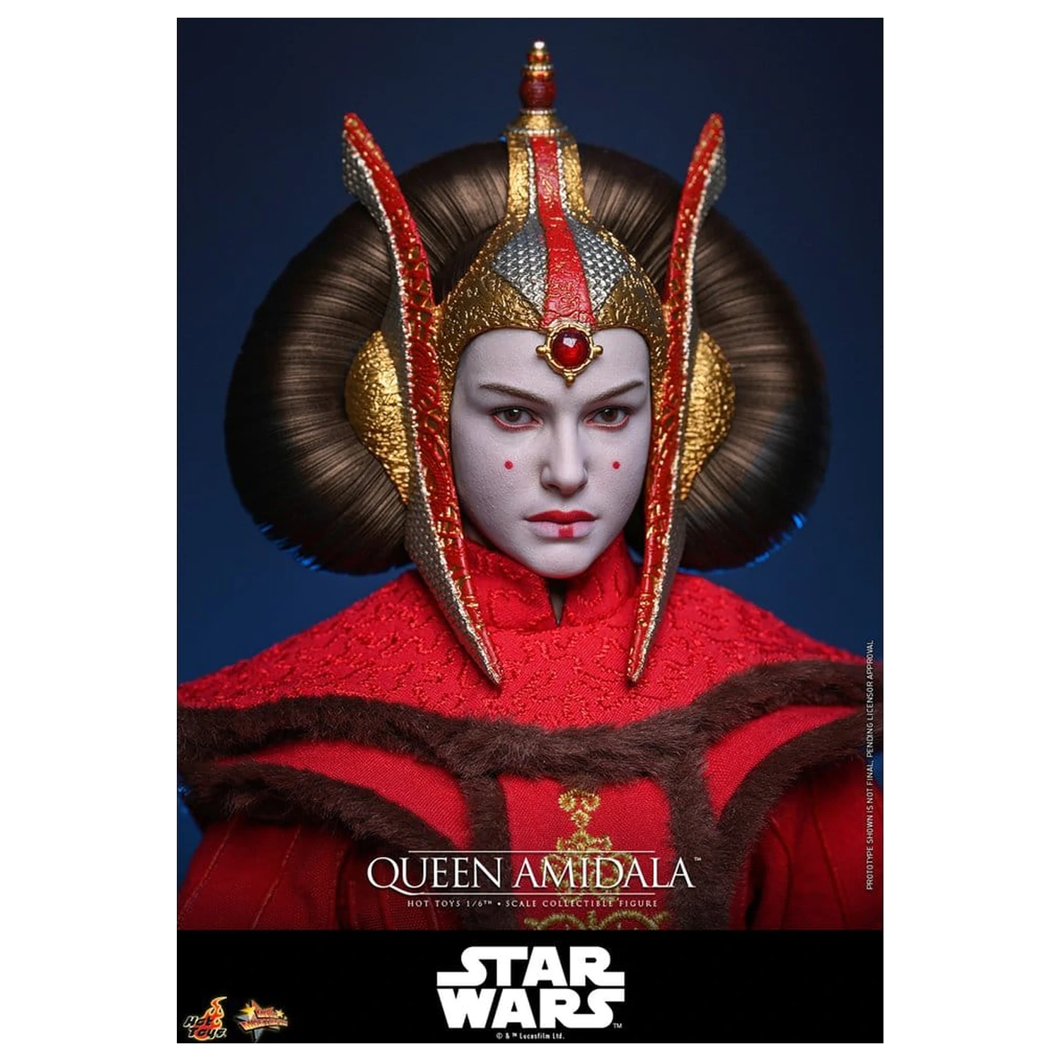 Star Wars Movie Masterpiece Action Figure 1/6 Regina Amidala 28 cm poza produsului